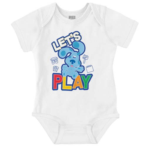 Blues Clues and Friends Lets Play Romper Boys or Girls Infant Baby Brisco Brands 18M