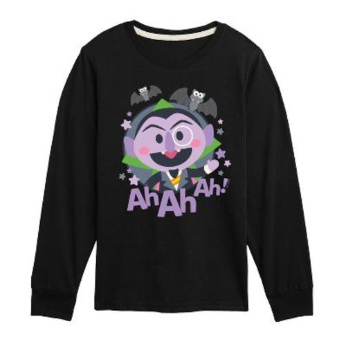 Boys' - Sesame Street - Kawaii Count Long Sleeve Graphic T-Shirt