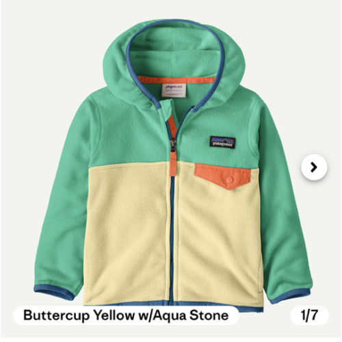 Patagonia Baby Micro D® Snap-T® Fleece Jacket