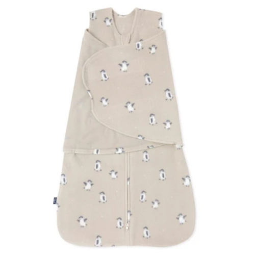 Penguin Micro-Fleece Swaddle Newborn | HALO