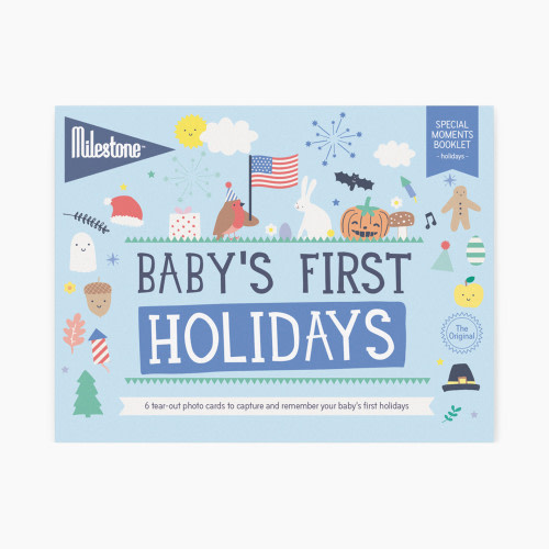 Milestone Baby's First Holidays Photo Card Booklet