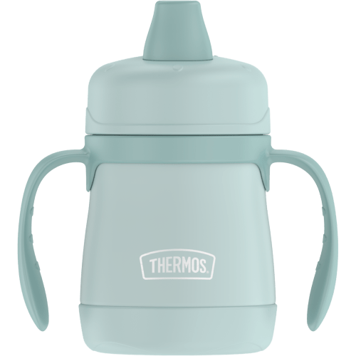 Thermos Stainless Steel Handled Sippy Cup Mint 7 Ounce.