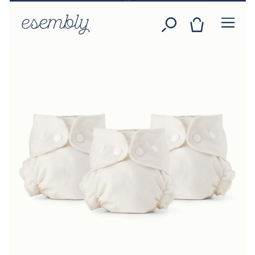 Cloth Diaper Inners - Size 1 & 2 - Esembly Baby