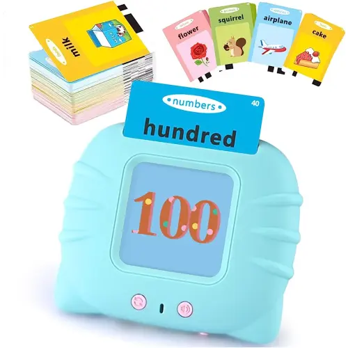 Toloso Montessori Toys for 1 2 3 4 5 Years Old Boys, 510 Sight Words Talking Flash Cards for Toddlers, Autism Sensory Toys, Preschool Educational Learning Toys, Speech Therapy Toys