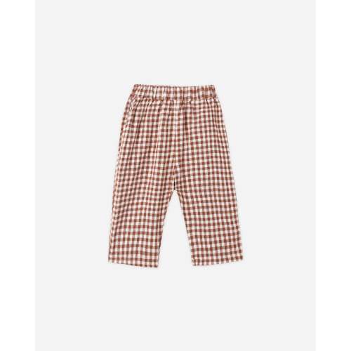 Palmer Pant Brick Check – Rylee + Cru