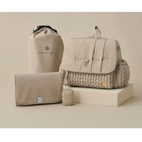 Levy Backpack Beige Mother’s Day Set