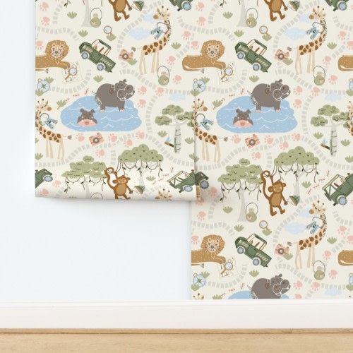 Wallpaper in Safari Scavenger Hunt