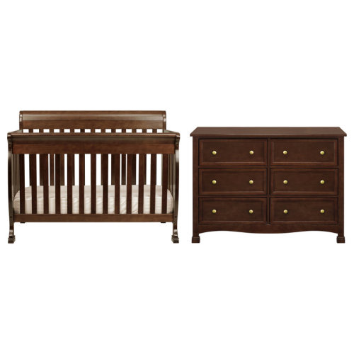 Kalani Convertible Standard Nursery Furniture Set | Wayfair