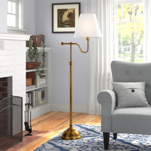 Andover Mills™ Wellesley 63" Swing Arm Floor Lamp & Reviews | Wayfair