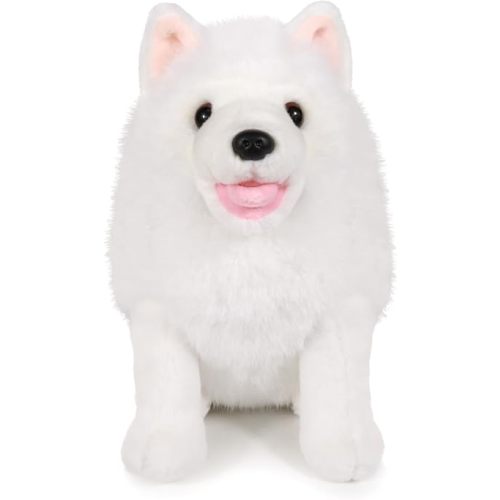 Ice King Bear Samoyed Dog Stuffed Animal Plush Toy 8 Inches