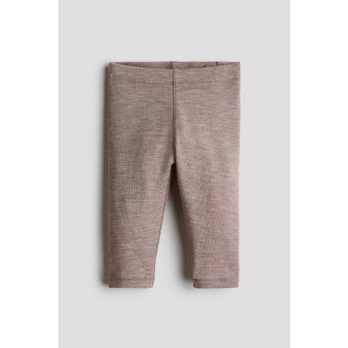 MERINO WOOL JERSEY LEGGINGS