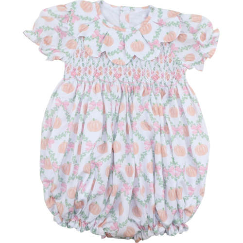 Smocked Pumpkin Patch Bubble