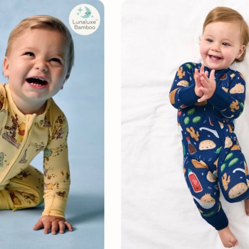 Bamboo Zip Romper Pajamas & Sleepers | Cozy Sleepwear – Little Sleepies