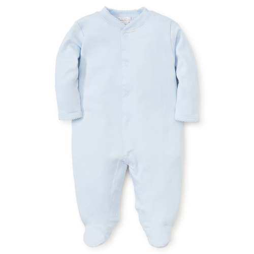 Blue Kissy Basics Footie