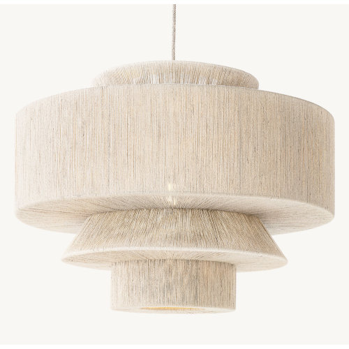Amaya Jute Wide Pendant | RH Baby & Child