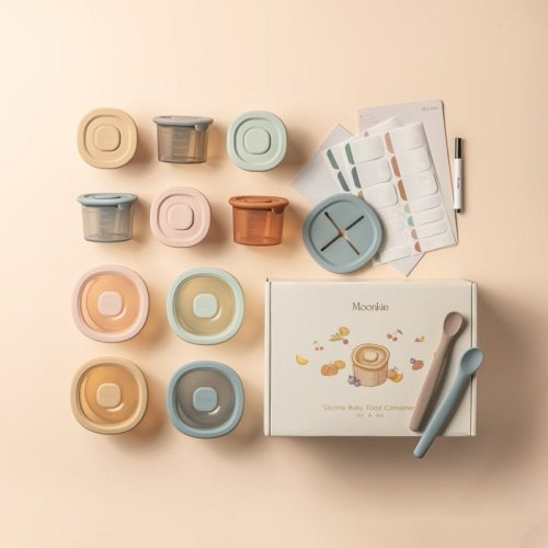 Baby Food Storage Container|Daycare & Travel | Moonkie