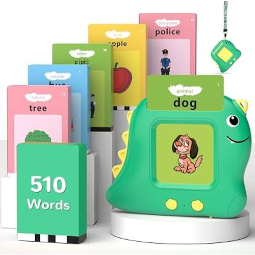 Talking Flash Cards with 510 Sight Words, Toddler Toys for 1-4