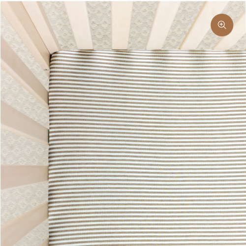 Indy Ribbed Crib Sheet