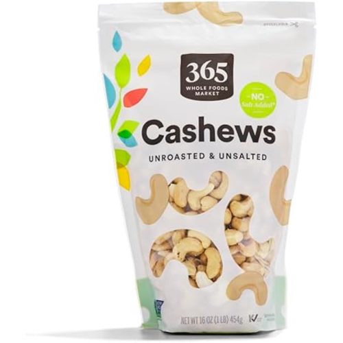 365 by Whole Foods Market, Raw Cashews, 16 Ounce