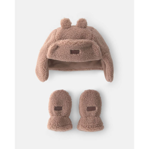 Baby Kombi Mont Blanc Hat Set - Natural | Carter’s Oshkosh Canada