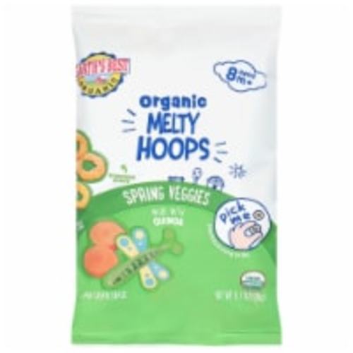 Earth's Best Organic Melty Hoops Spring Veggie, 0.7 oz