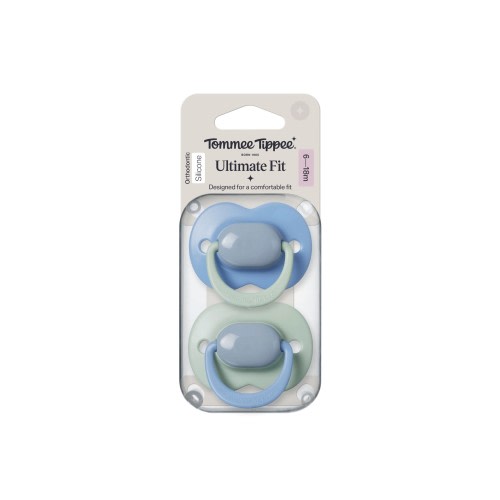 Tommee Tippee Soother Ultimate Fit 6-18 Months 2 Pack Multi