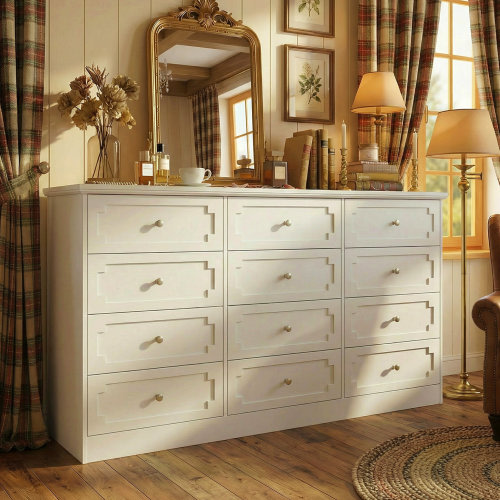 Ebern Designs 12-Drawer Desser With Elegent Design & Reviews | Wayfair