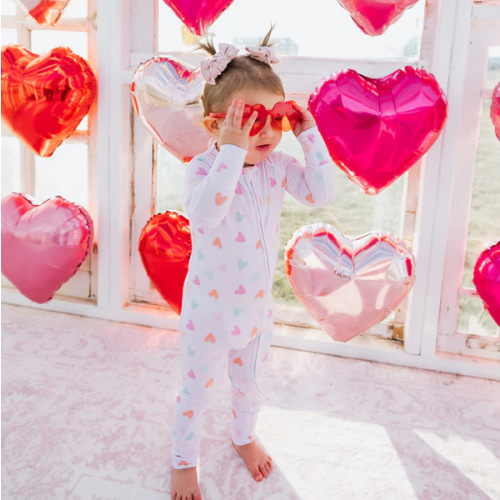 Sweethearts | Zippered Romper