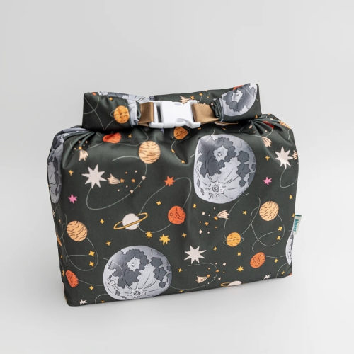 Roll Top Space Saver Water Resistant Small Wet Bag Travel Storage Bag