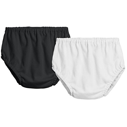 City Threads Cotton Diaper Covers for Girls and Boys 2-Pack | Bloomers for Baby Girls and Boys, Soft Cotton Fabric