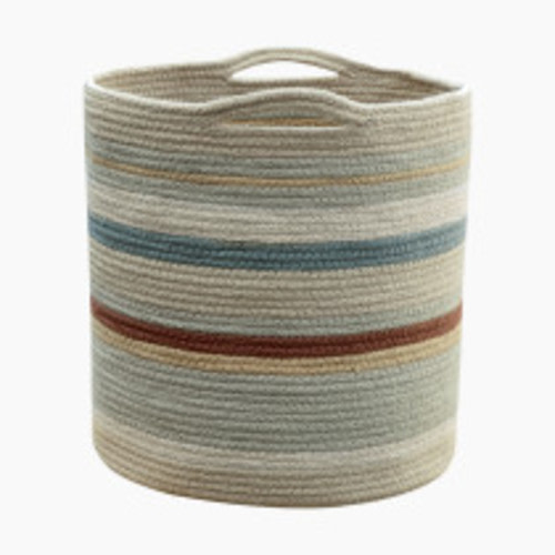 Lorena Canals Triplet Basket - Multicolor, 1' X 1'