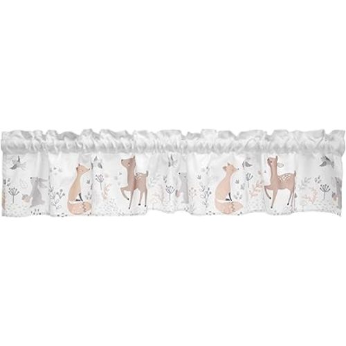 Bedtime Originals Deer Park Window Valance, Multicolor (285029)