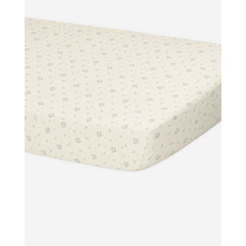 Woven Crib Sheet Winter Berry