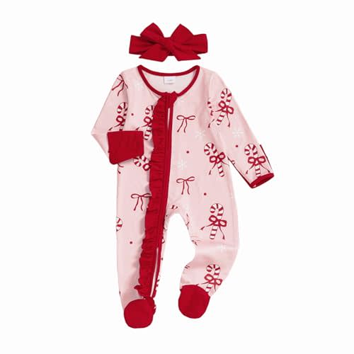 My First Easter Baby Girl Outfit Newborn Carrot Bunny Footie Jumpsuit Ruffle Zipper Romper Cute Easter Baby Clothes