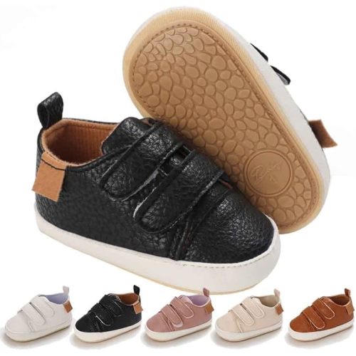 Baby Girls Boys Shoes Soft Anti-Slip Sole Newborn First Walkers Star High Top Canvas Denim Unisex Infant Sneaker