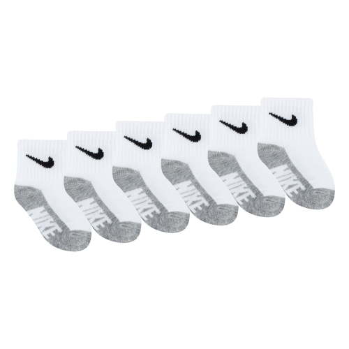 Baby & Toddler Nike 6-Pack Crew Socks Color: White Size: 6-12MONTHS