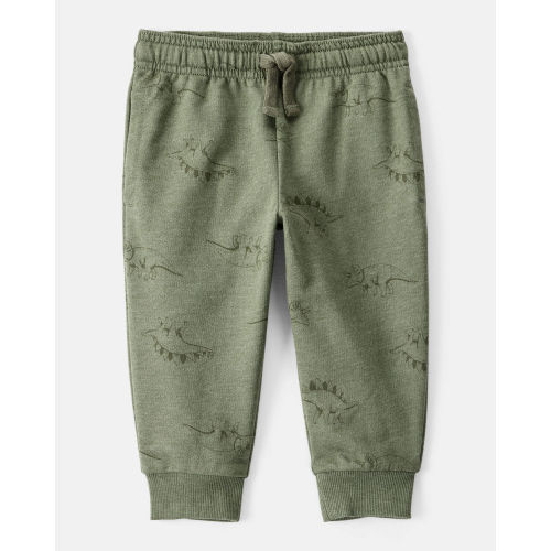 Baby Boy Dinosaur French Terry Jogger - Green - Carter's | Carter's