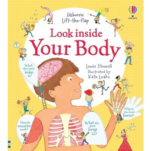 Look Inside Your Body: Interactive Human Body Flap Book For Curious Young Minds Board book – Lift the flap, September 5, 2023