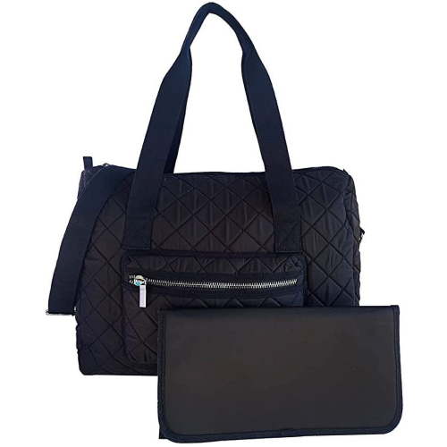 bub. Duffle Diaper Bag with Changing Pad, Large Travel Diaper Tote for Mom and Dad, Multifunctional, Unisex Baby Bag