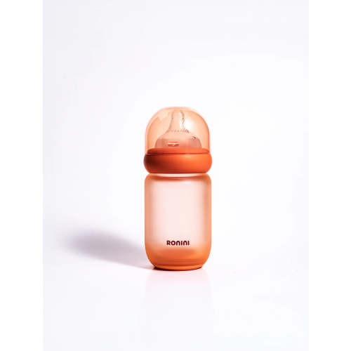 The Wrapped Glass Bottle: Glass Baby Bottle 2-Pack | Ronini