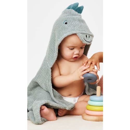 Dinosaur Organic Hooded Baby Towel