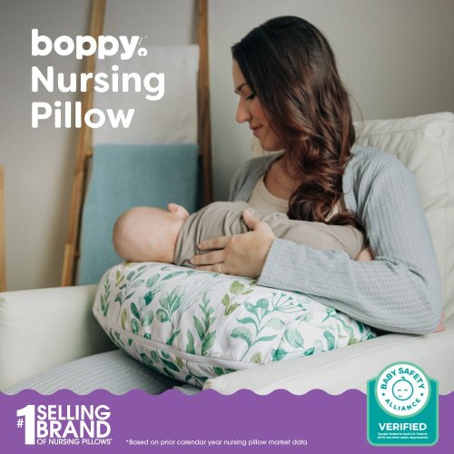 New Boppy Nursing Pillow - Supportive Breastfeeding Pillow | Boppy