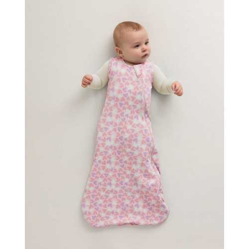 Bamboo Sleep Bag 0.5 TOG in Lavender Hearts