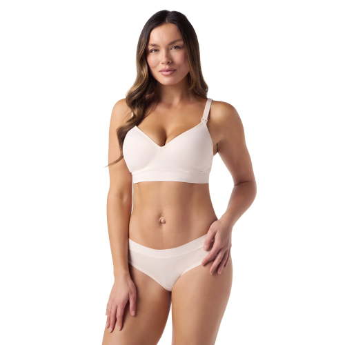 Ingrid & Isabel For Every Belly Women's Maternity & Nursing Seamless Wire free Bra, SizesS-4XL