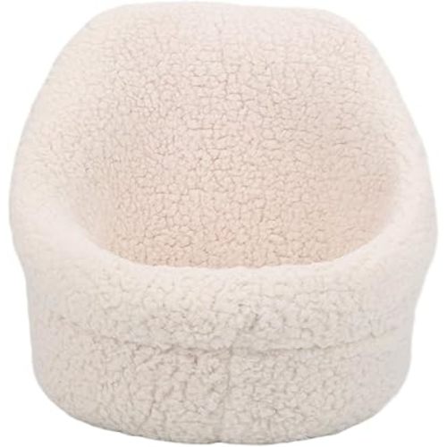 Child Photography Propsï¼Œ Cotton Newborn Photo Sofa Seat Mini Posing Cushion ï¼ˆ White ï¼‰