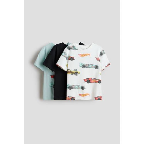 3-PACK PRINTED T-SHIRTS