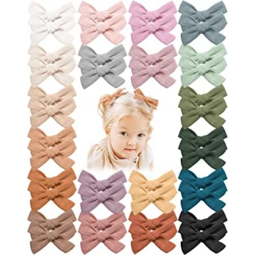 Prohouse 40 Pieces Baby Girls Hair Bows Clips Hair Barrettes Accessory for Babies Infant Toddlers Kids