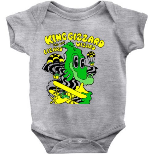 King Gizzard Lizard Wizard Baby Bodysuit By Hglan77 - Artistshot