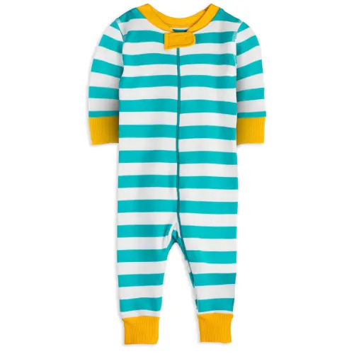 Mightly | 100% Organic Cotton One-piece Baby Pajamas