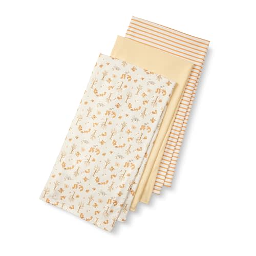 Amazon Essentials x Sofia Grainge Unisex Babies' Swaddle Blanket, Pack of 3